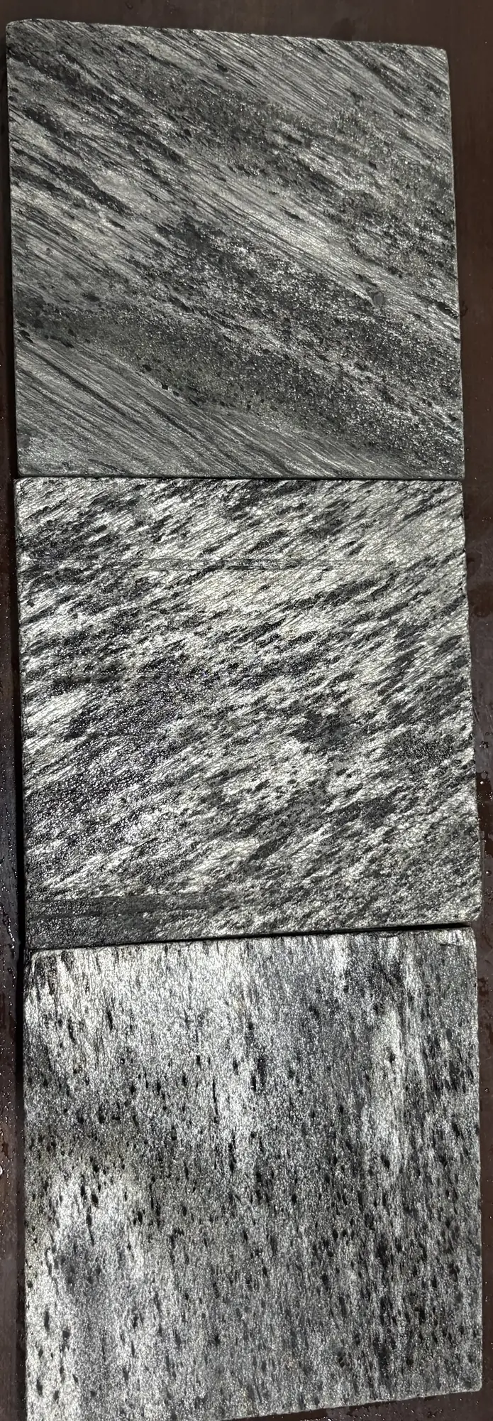 Slate samples